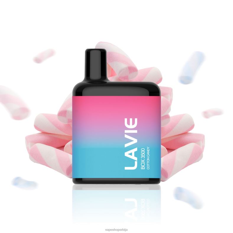 LAVIE BOX 3500 пуффс шећерна вата XLL8F210 - Vape Pen