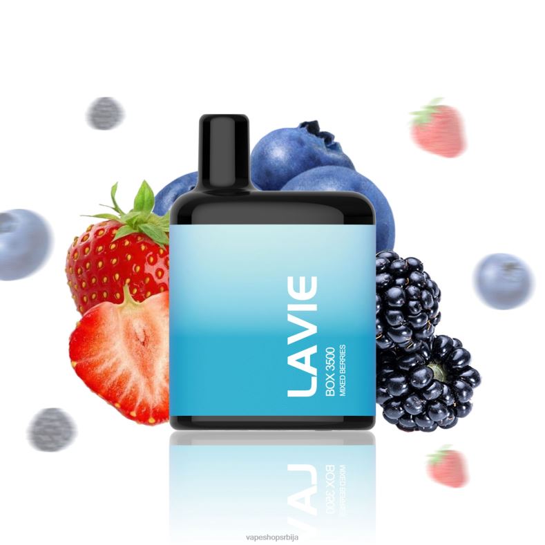 LAVIE BOX 3500 пуффс мешане бобице XLL8F213 - Vape Bez Nikotina