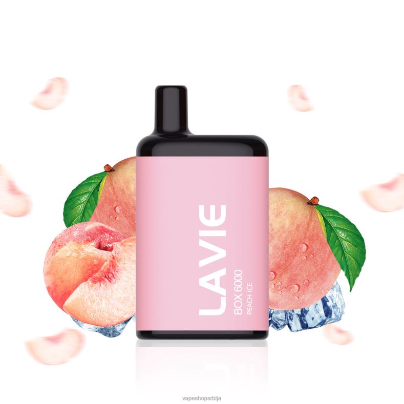 LAVIE BOX 6000 пуффс лед брескве XLL8F200 - Vape Pen