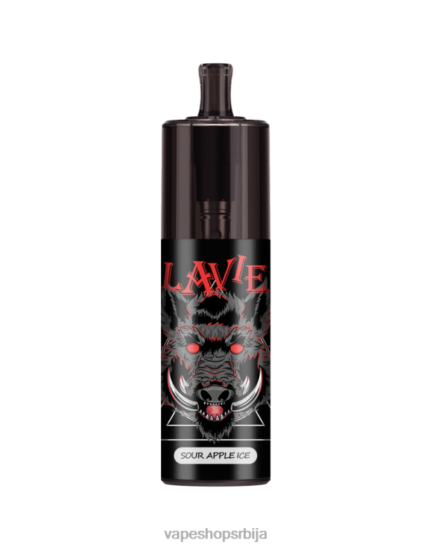LAVIE COLOUR BAR Контрола протока ваздуха од 10000 удисаја лед од киселе јабуке XLL8F329 - Vape Shop Beograd