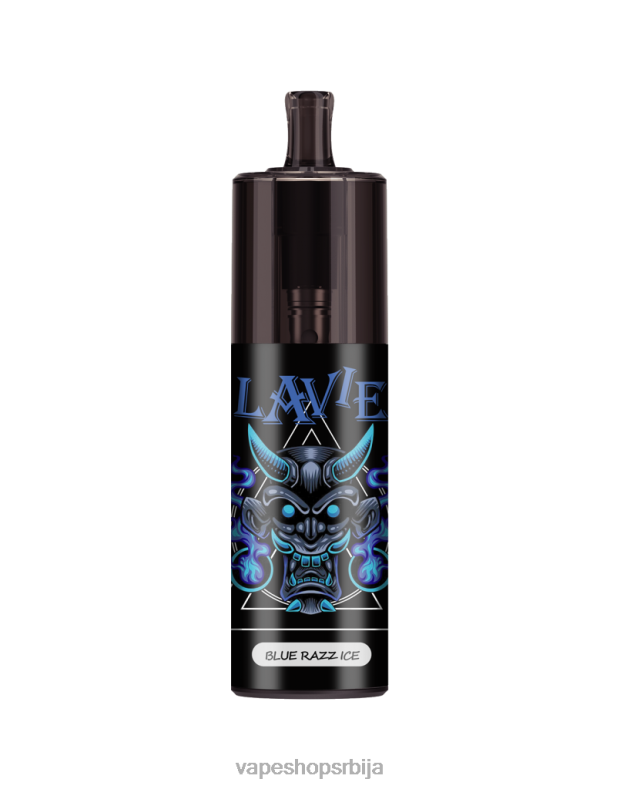LAVIE COLOUR BAR Контрола протока ваздуха од 10000 удисаја плави разз лед XLL8F332 - Salt Vape Srbija