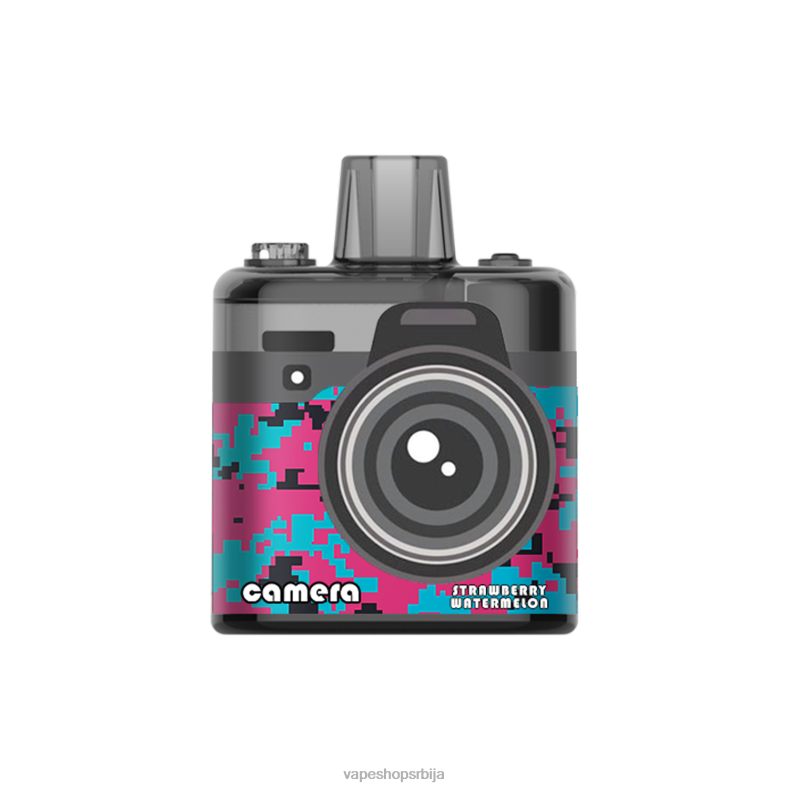 LAVIE Camera 8000 пуффс јагода лубеница XLL8F169 - Vape Shop Beograd