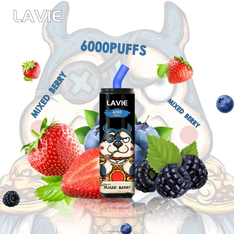 LAVIE Coke BAR 6000 пуффс мешана бобица XLL8F272 - Salt Vape Srbija