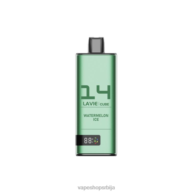 LAVIE Cube 20000 пуффс лед од лубенице XLL8F48 - Vape Bez Nikotina
