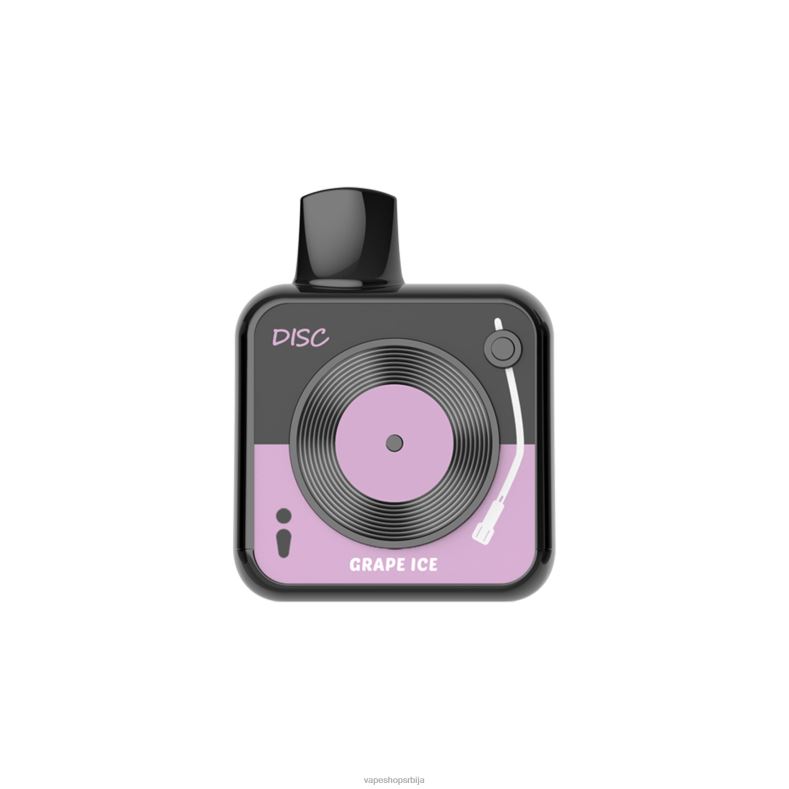 LAVIE DISC 10000 пуффс грожђани лед XLL8F162 - Salt Vape Srbija