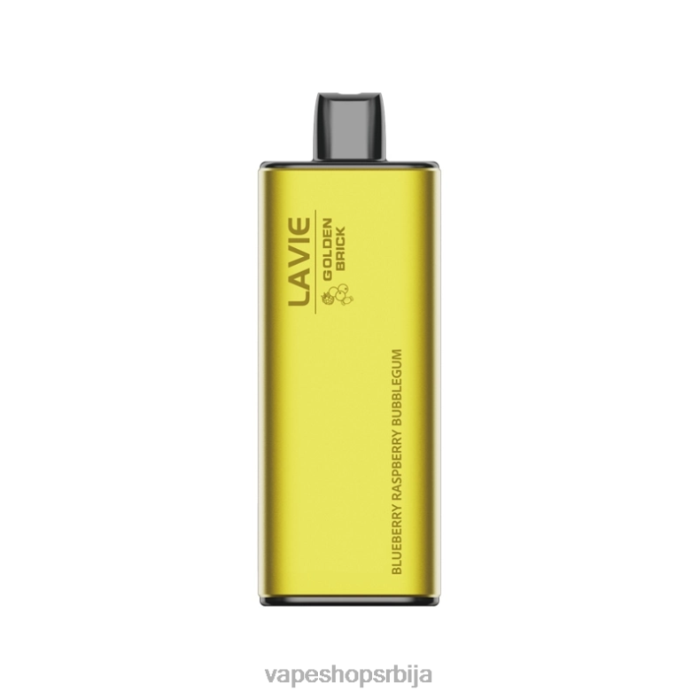 LAVIE GOLDEN BRICK 10000 пуффс боровница малина жвакаћа гума XLL8F55 - Vape Pen