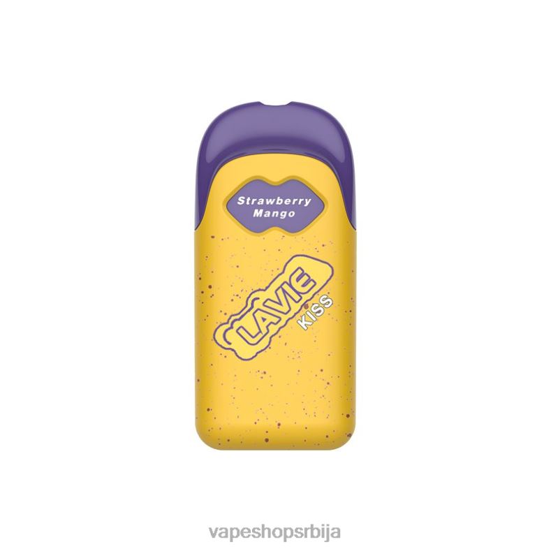 LAVIE KISS 8000 пуффс јагода манго XLL8F113 - Vape Bez Nikotina