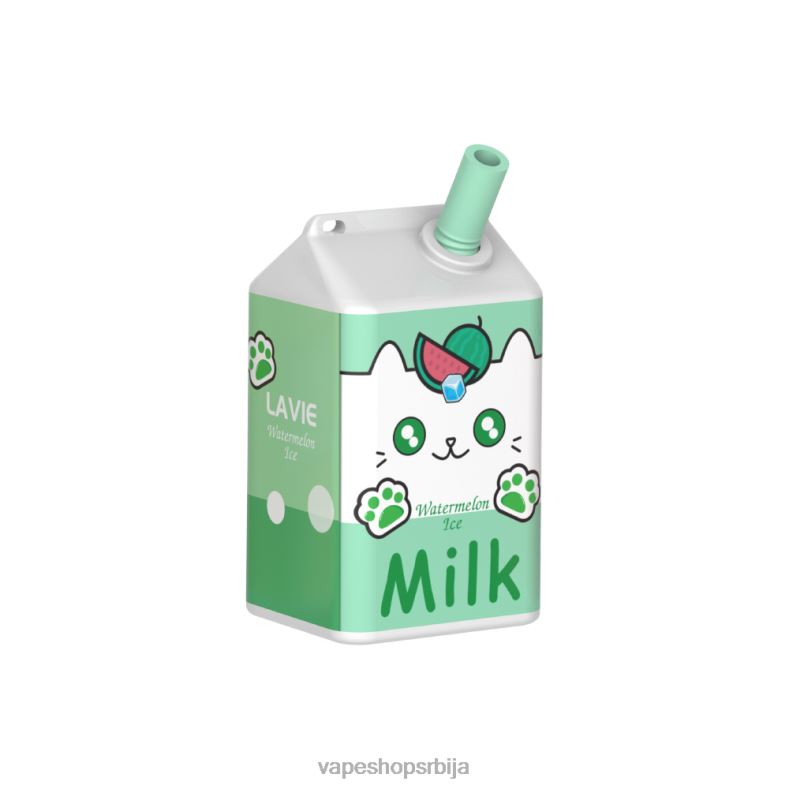 LAVIE MILK 7000 пуффс лед од лубенице XLL8F185 - Vape Pen