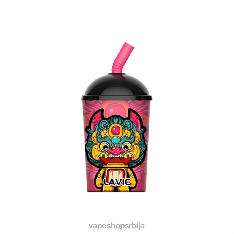LAVIE Max Cup 8000 пуффс лед од манго јагоде XLL8F266 - Vape Srbija
