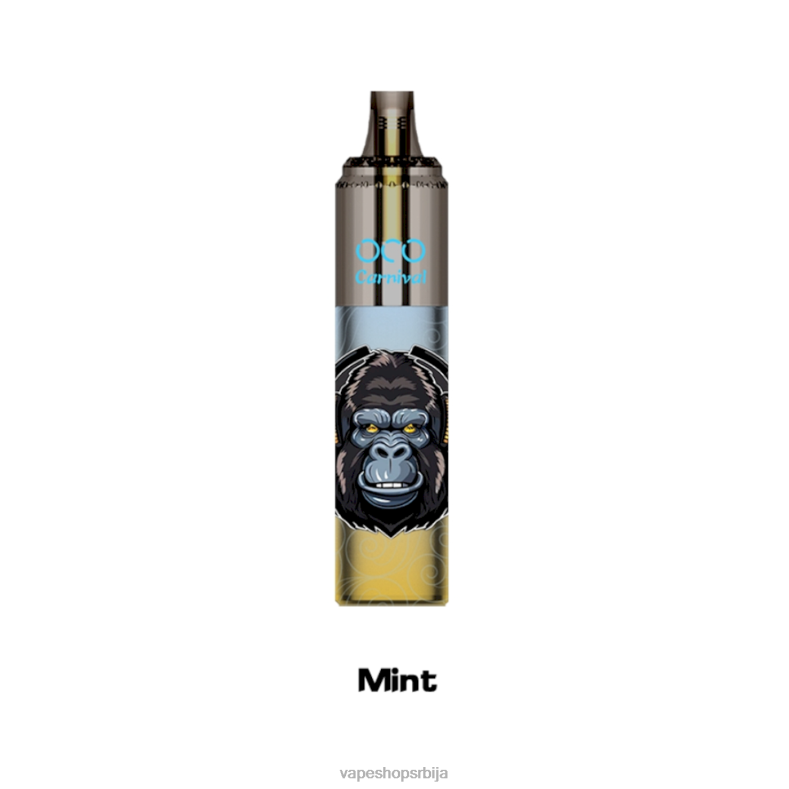 LAVIE OCO карневал 10000 пуффс мента XLL8F354 - Vape Shop Beograd