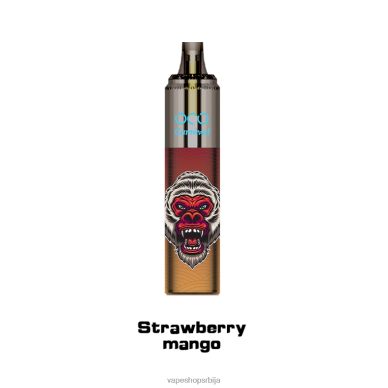 LAVIE OCO карневал 10000 пуффс јагода манго XLL8F357 - Salt Vape Srbija