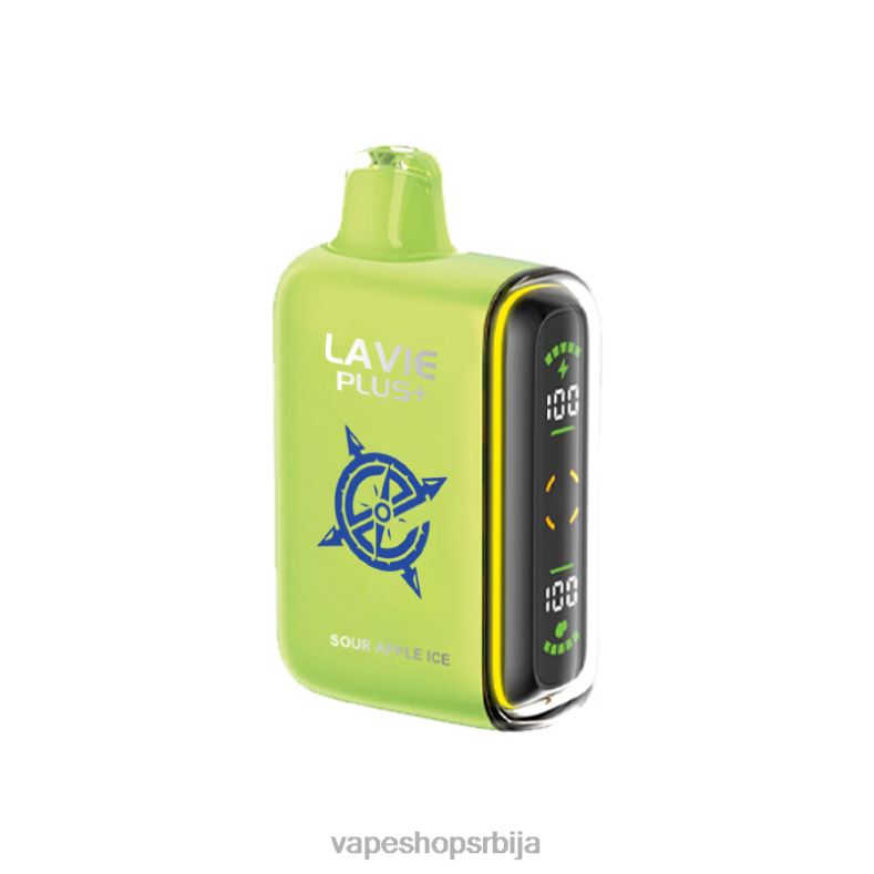 LAVIE PLUS 15000 пуффс лед од киселе јабуке XLL8F100 - Vape Pen