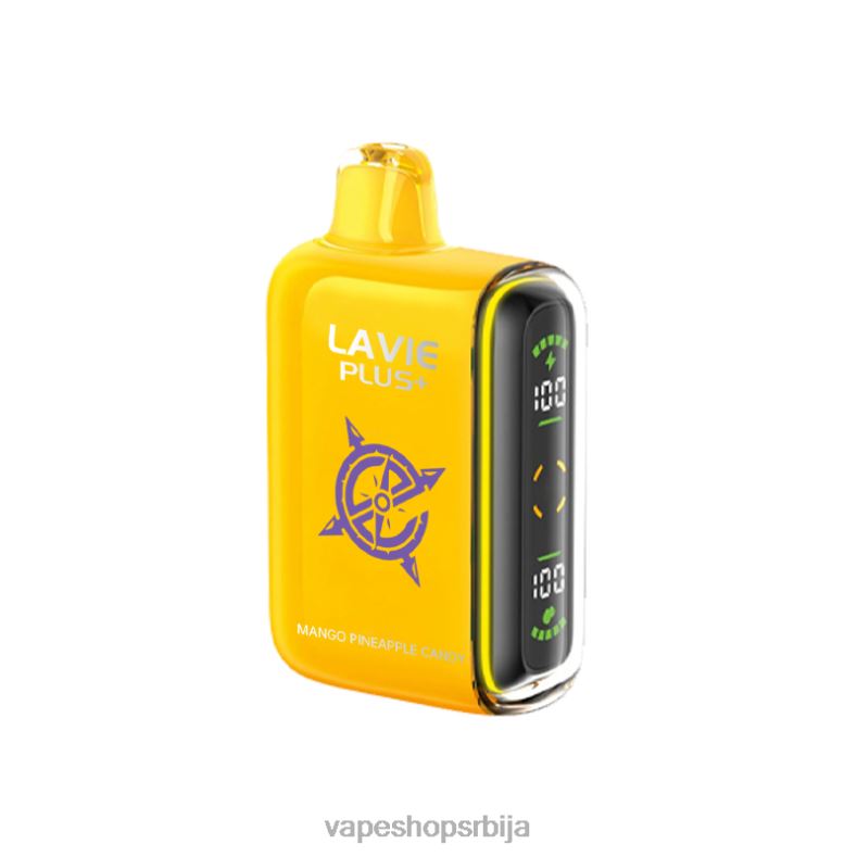 LAVIE PLUS 15000 пуффс бомбона од манга ананаса XLL8F102 - Salt Vape Srbija