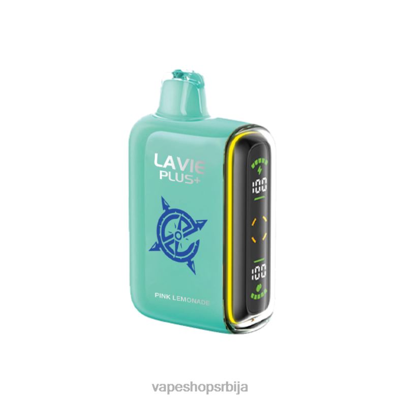 LAVIE PLUS 15000 пуффс ружичаста лимунада XLL8F93 - Vape Bez Nikotina