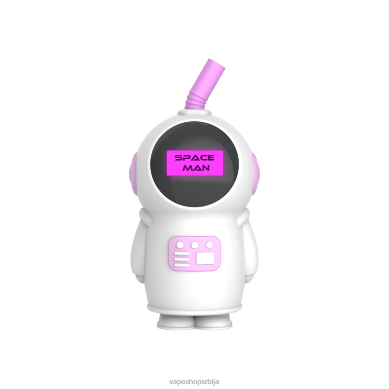 LAVIE SPACE MAN 7000 пуффс лед од јагоде XLL8F225 - Vape Pen