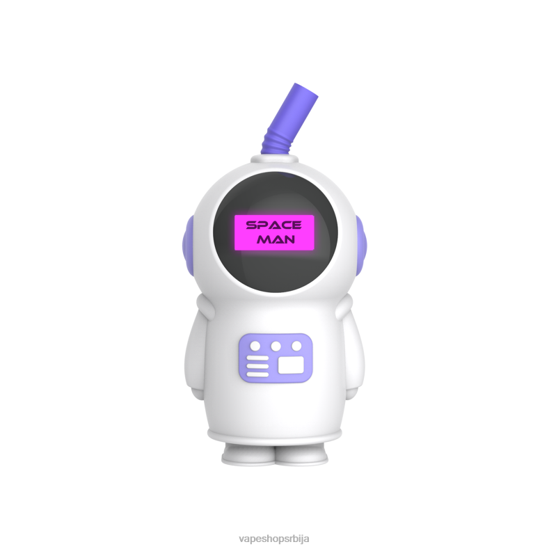 LAVIE SPACE MAN 7000 пуффс грожђани лед XLL8F234 - Vape Shop Beograd