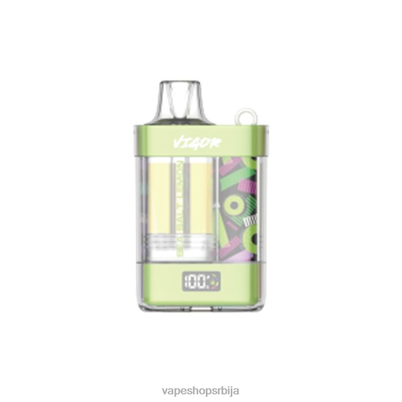 LAVIE VIGOR 15000 пуффс морска со лимун XLL8F7 - Salt Vape Srbija