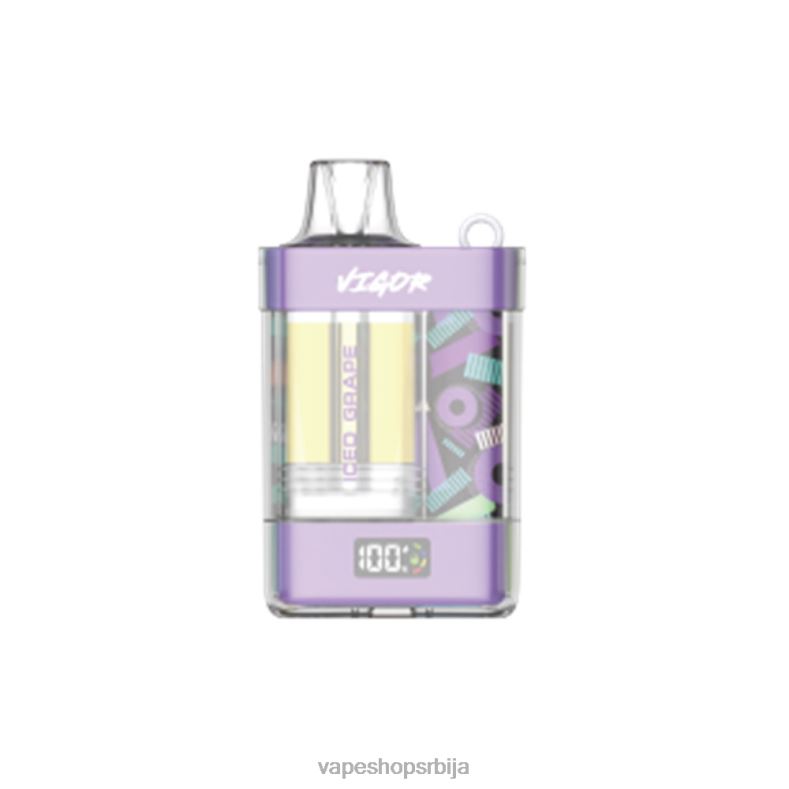 LAVIE VIGOR 15000 пуффс ледено грожђе XLL8F8 - Vape Bez Nikotina