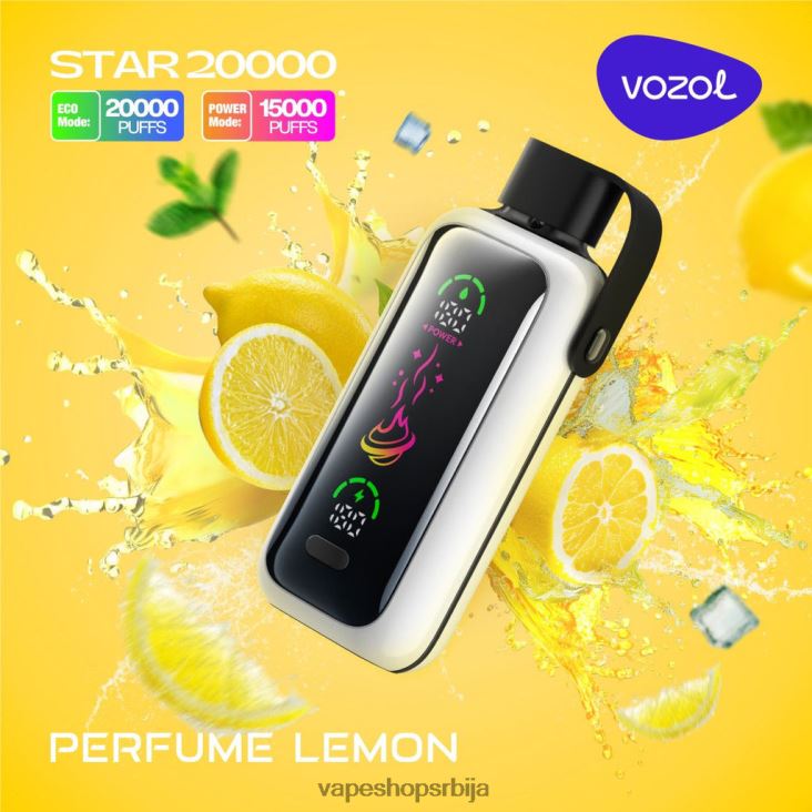 VOZOL STAR 20000 парфем лимун 42P86X17 | Salt Vape Srbija